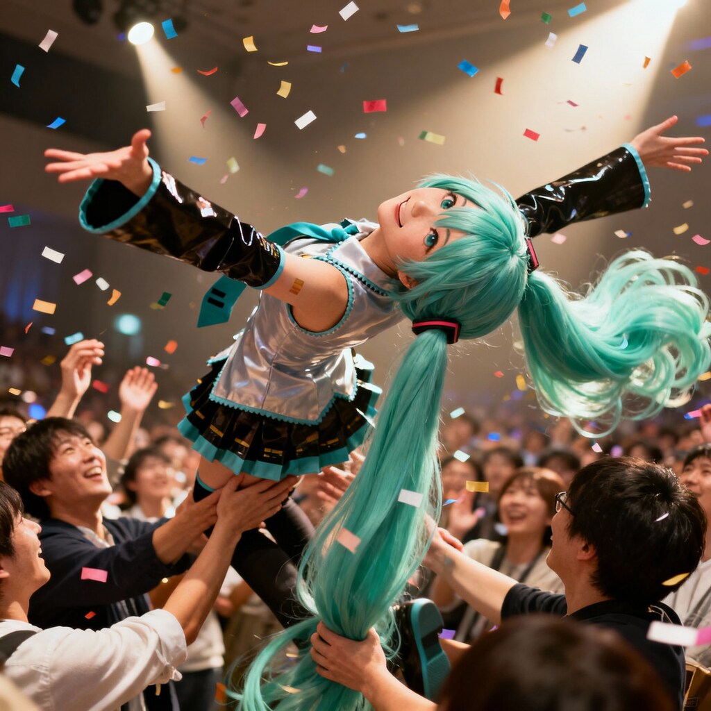 触れるバーチャルアイドルの完成