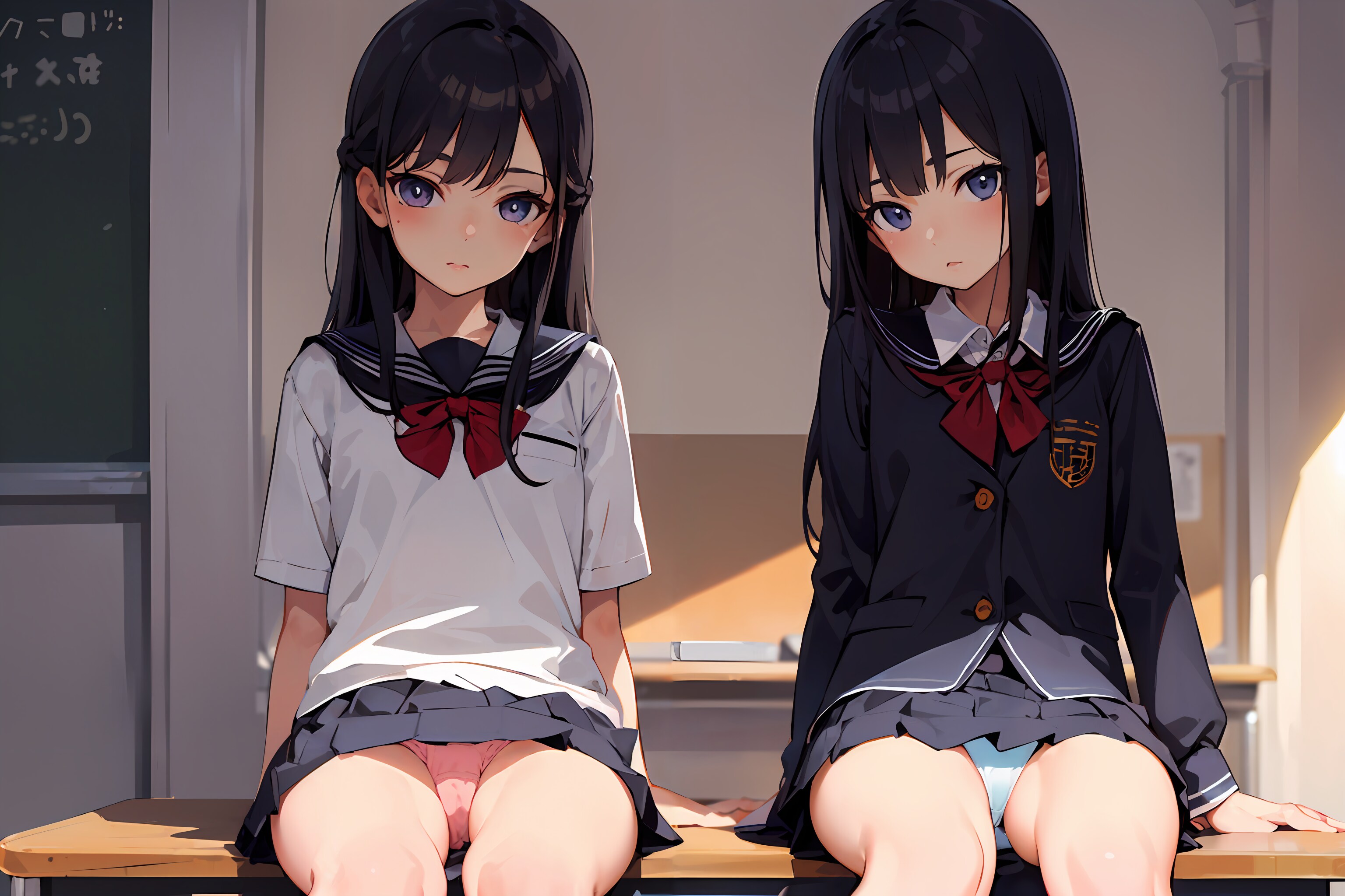 放課後の教室にて