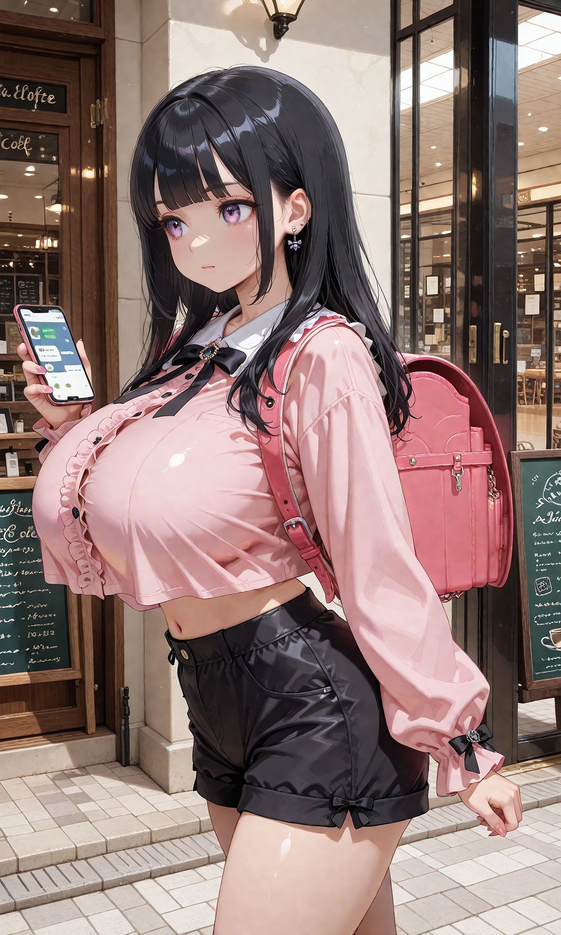 巨乳◯学生 | の人気AIイラスト・グラビア