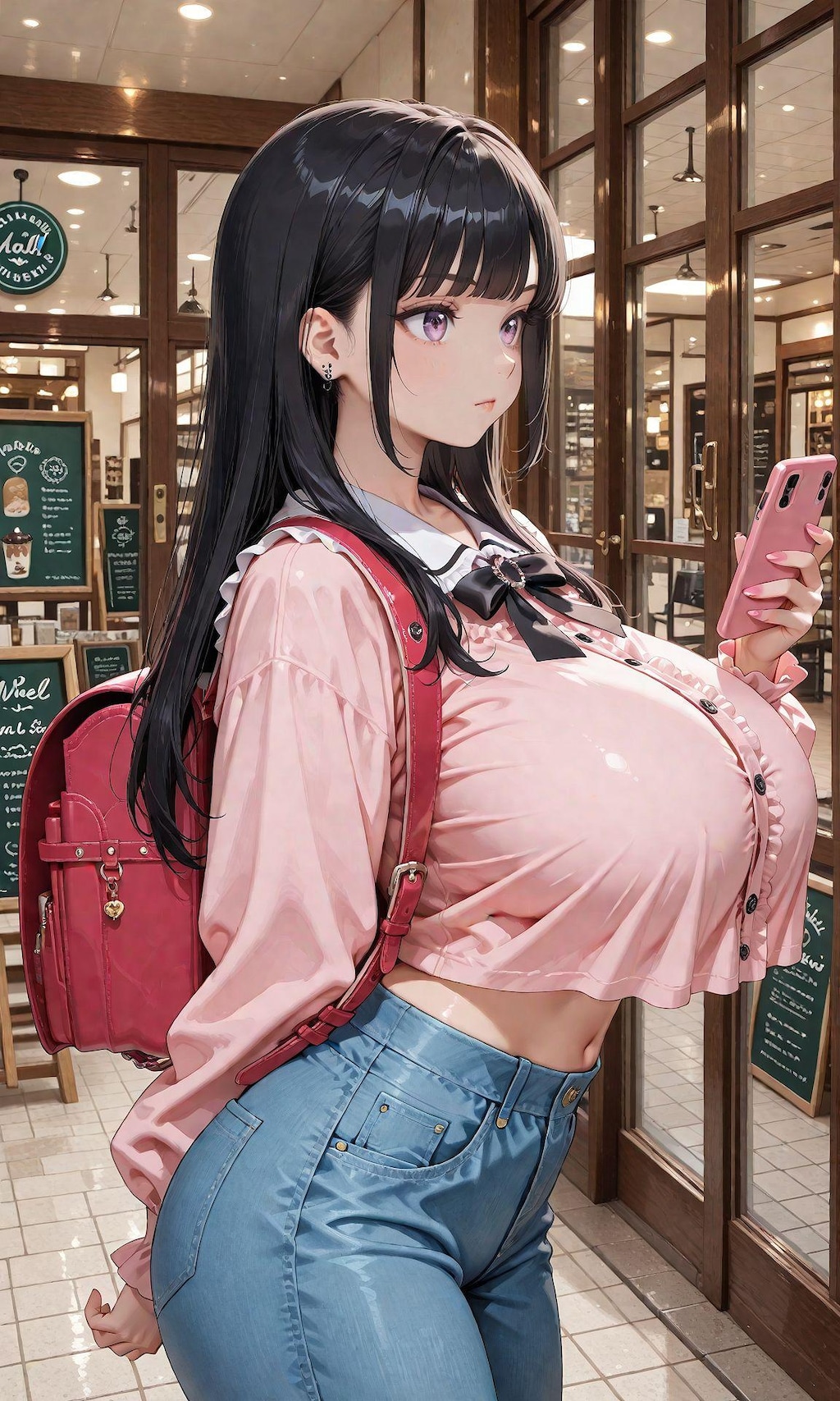 巨乳◯学生