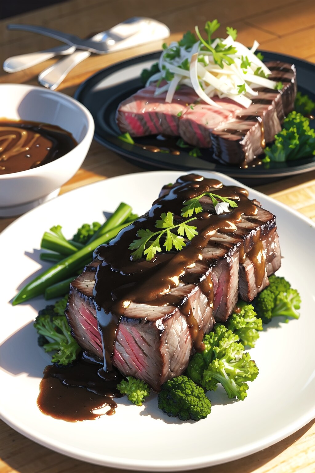 素敵なステーキ | の人気AIイラスト・グラビア
