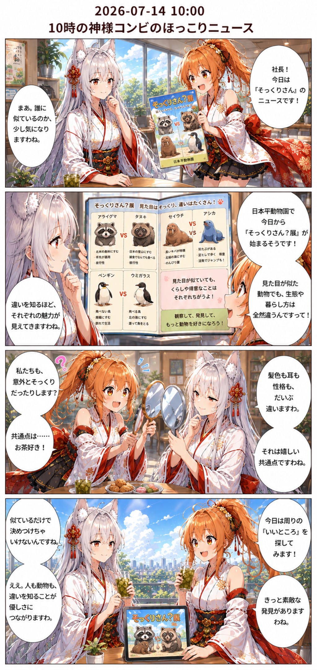 毎日漫画　10時　ほっこりニュース