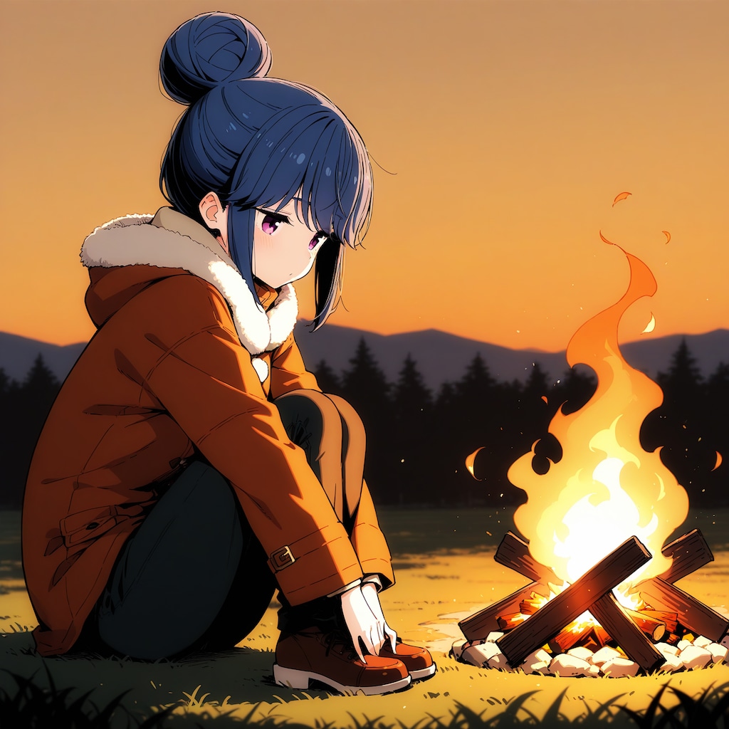 チルタイム中のリンちゃん