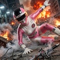 戦隊ヒロイン　アクション 3枚目