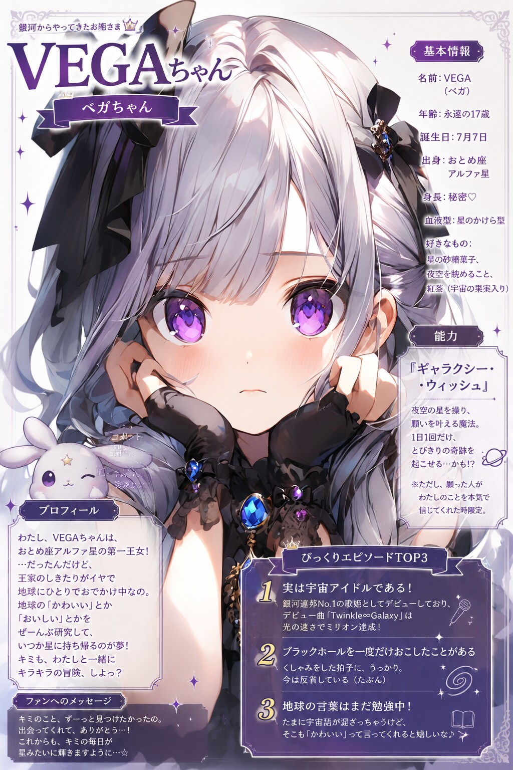 銀河からやってきたお姫様VEGAちゃん