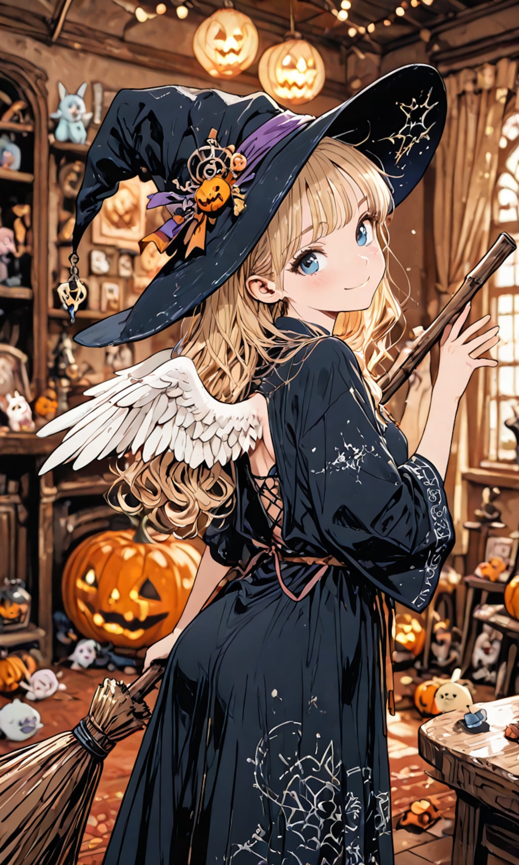 魔女のコスプレ