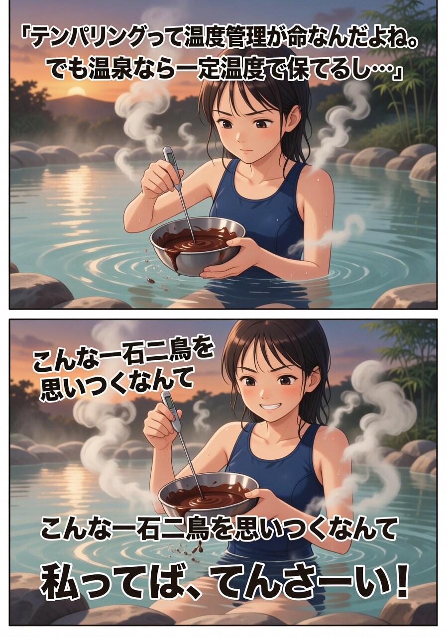 温泉テンパリング