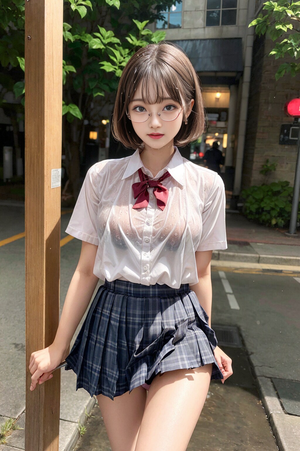 濡れ透けな女の子#2