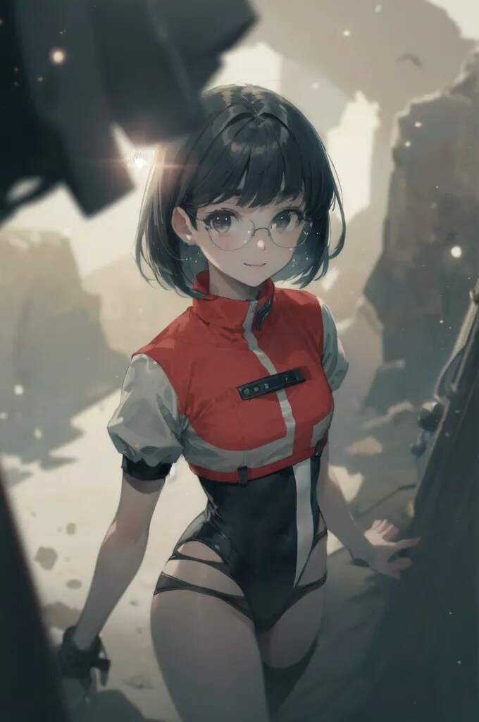 トップなコスをしているメガネさん | の人気AIイラスト・グラビア