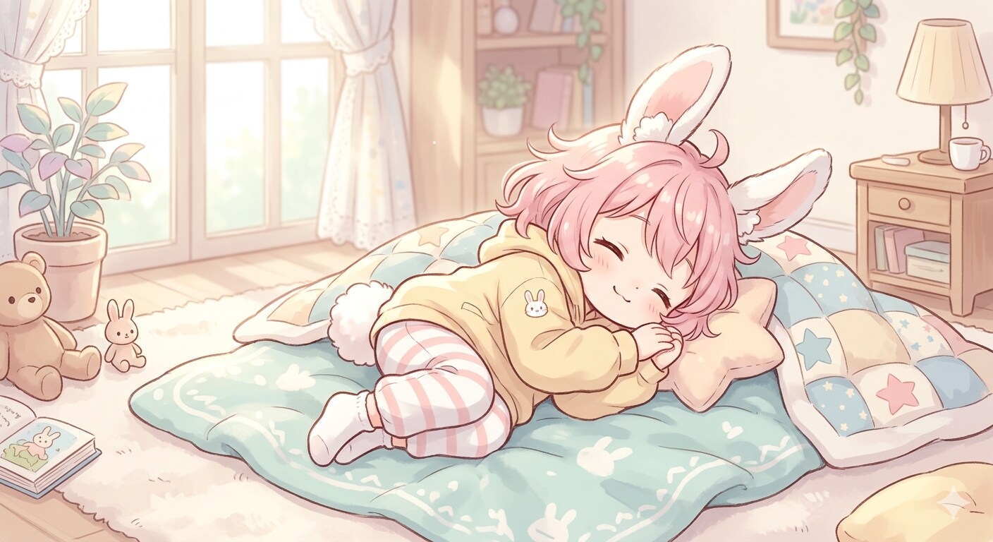 お昼寝タイム | の人気AIイラスト・グラビア