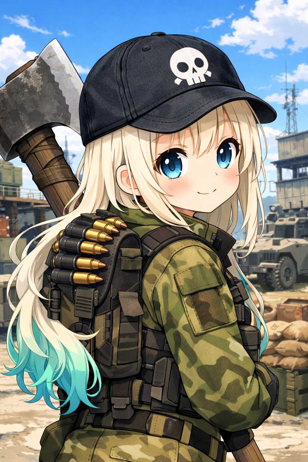 戦場のマドンナ | の人気AIイラスト・グラビア