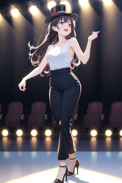 かっこかわいいダンサー白鳥英美梨　グランドオペラステージ