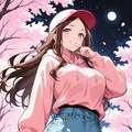 春色コーデの女の子　その４ 3枚目