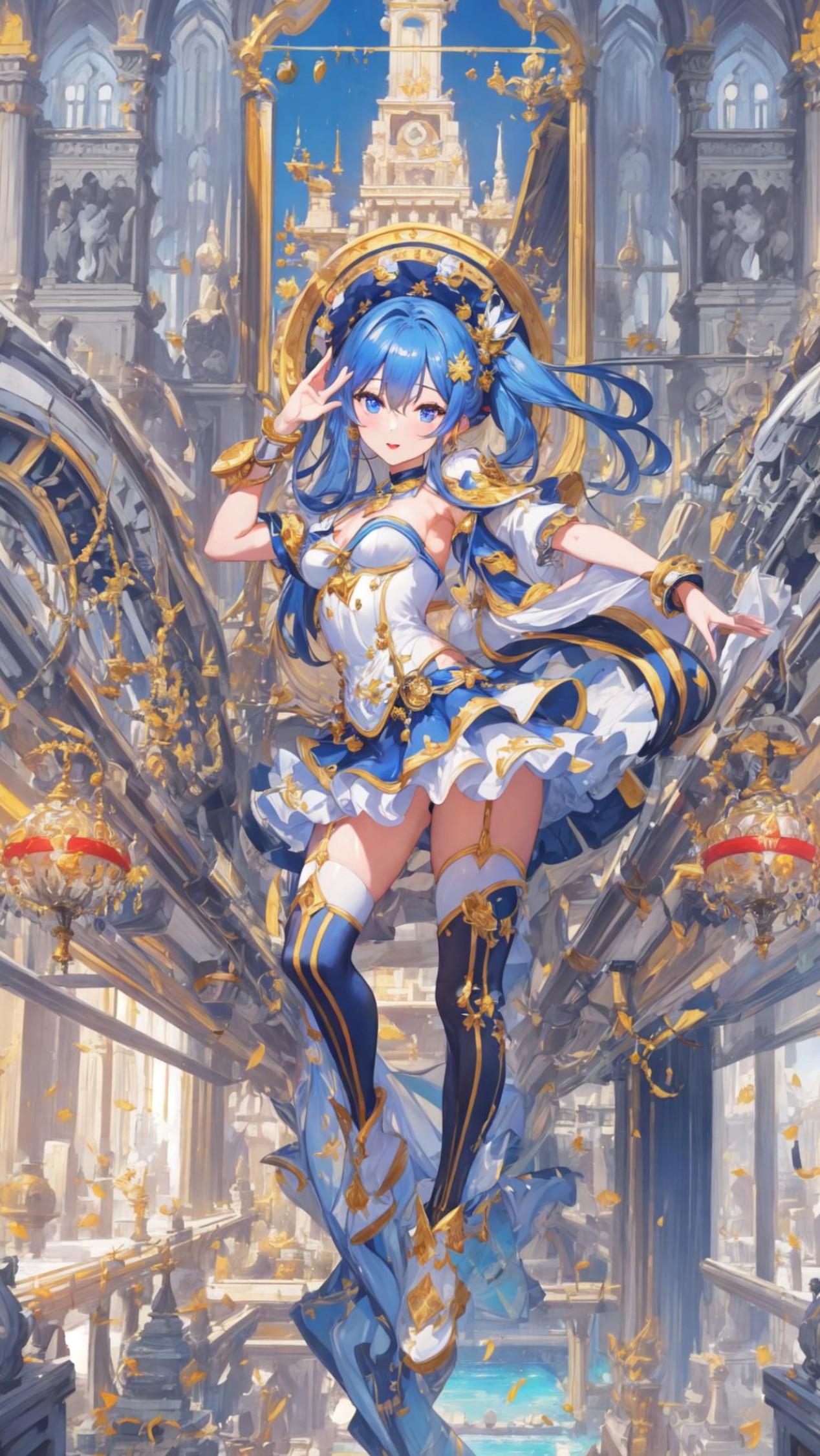 青髪ちゃん