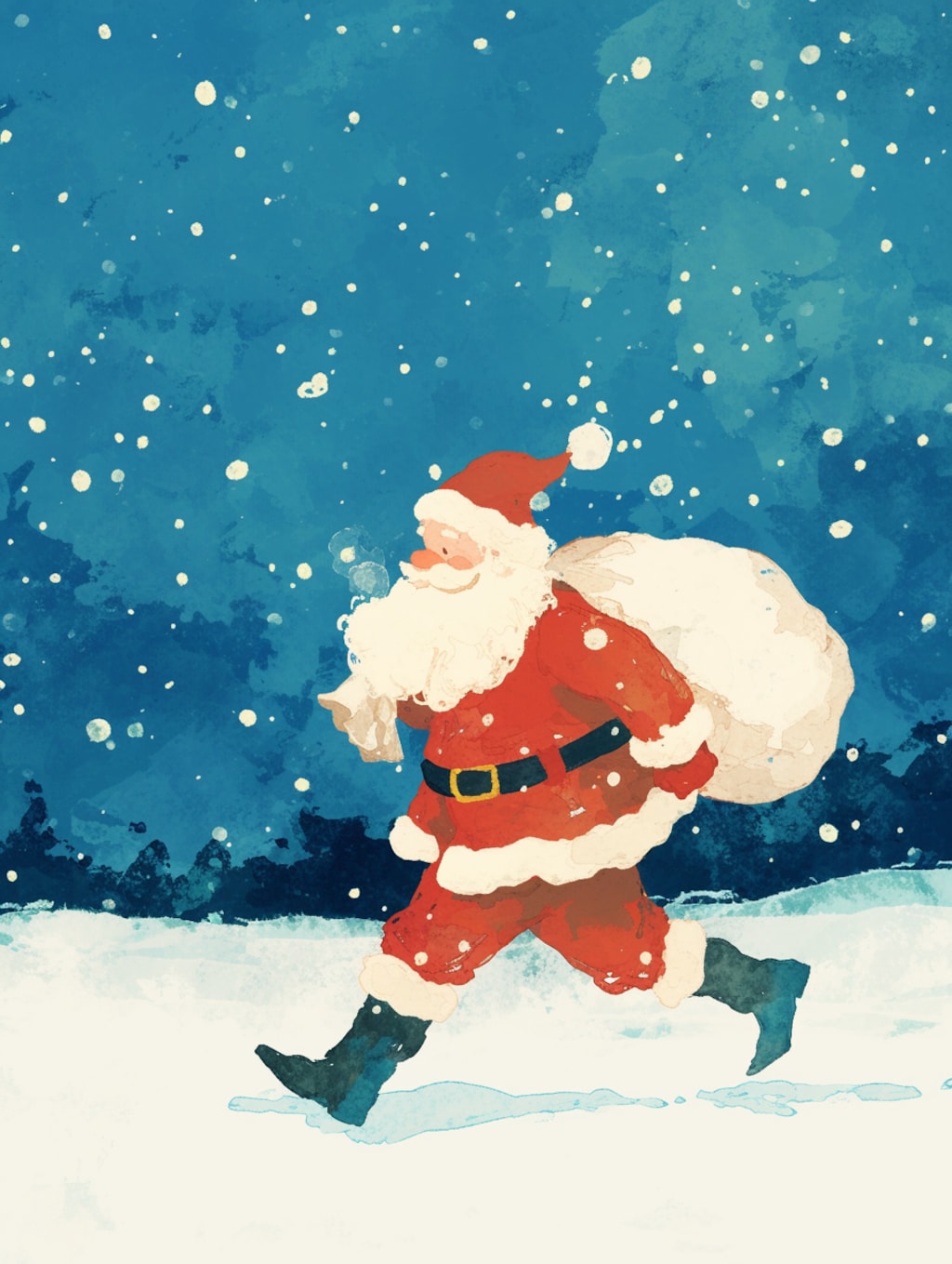 お忙しいサンタクロース