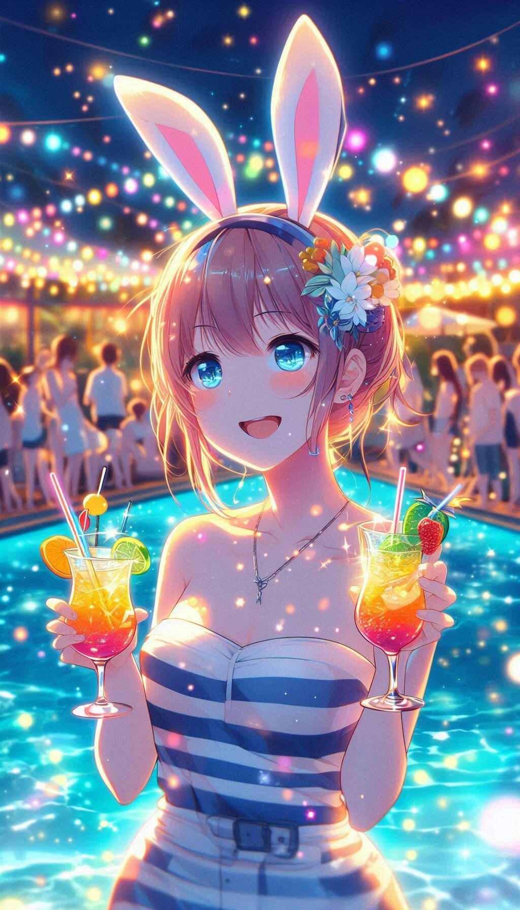 先生、バニーさんを描いて下さい。