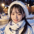 雪の日デート 2枚目