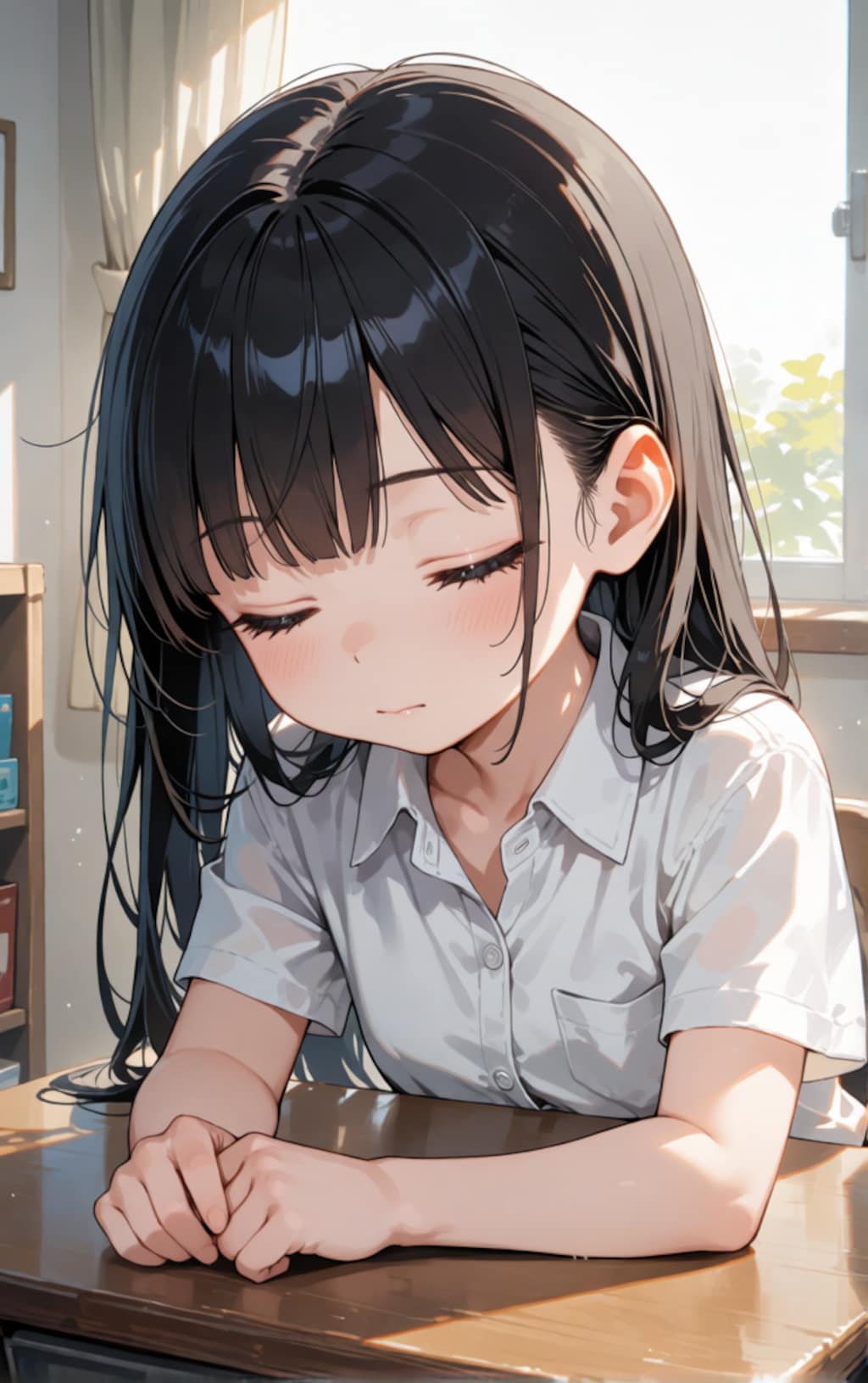 ちーちゃんと僕4 うつ伏せで寝る