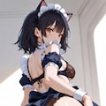 猫耳メイドさん 2枚目