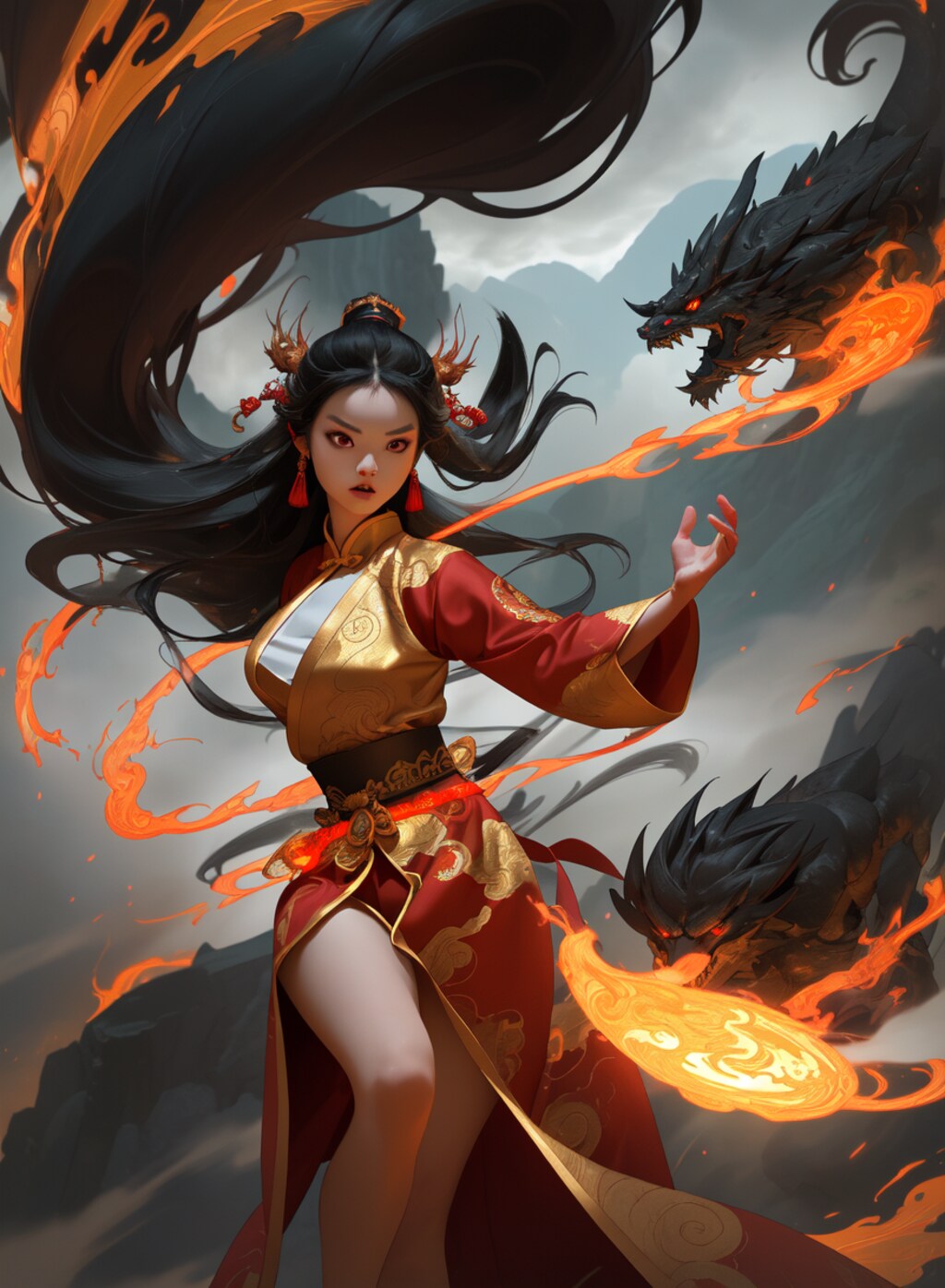 鉄扇公主：羅刹女　牛魔王の妻