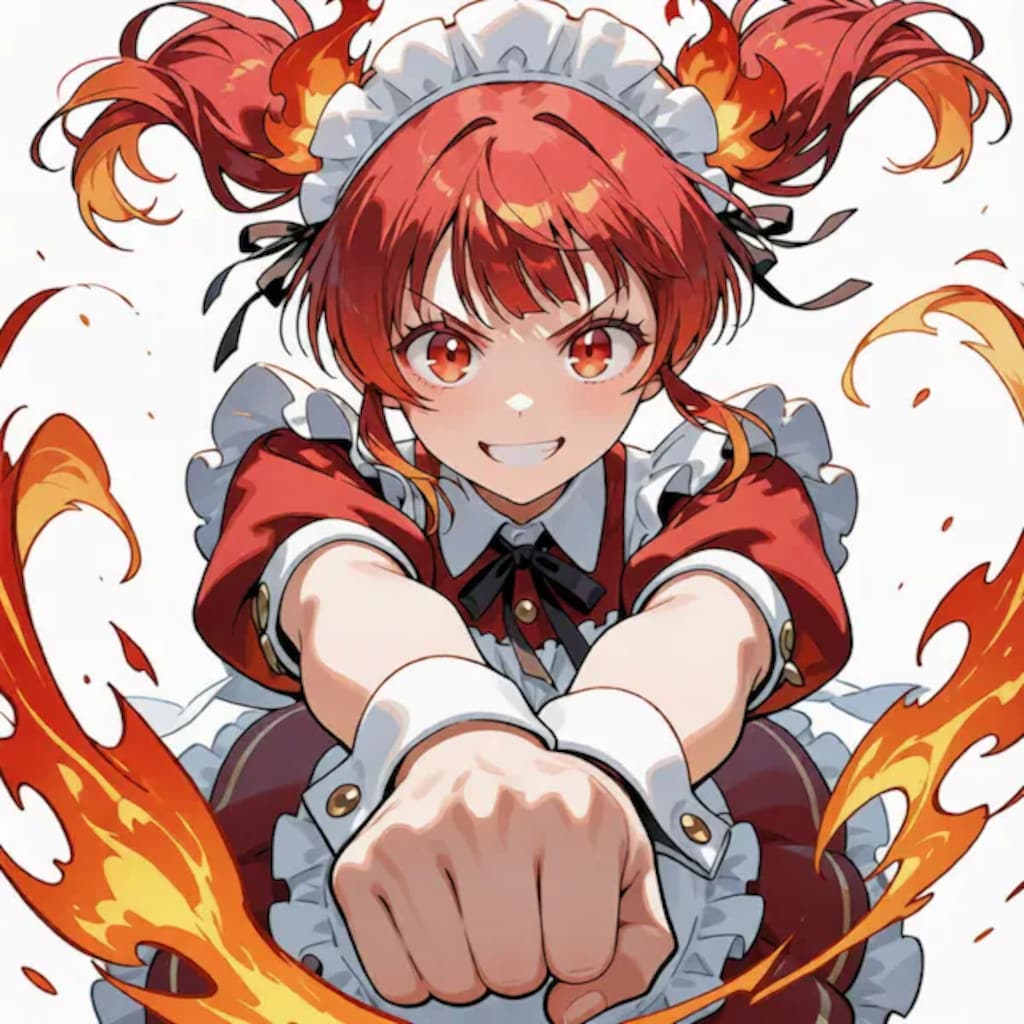 炎メイドちゃん！