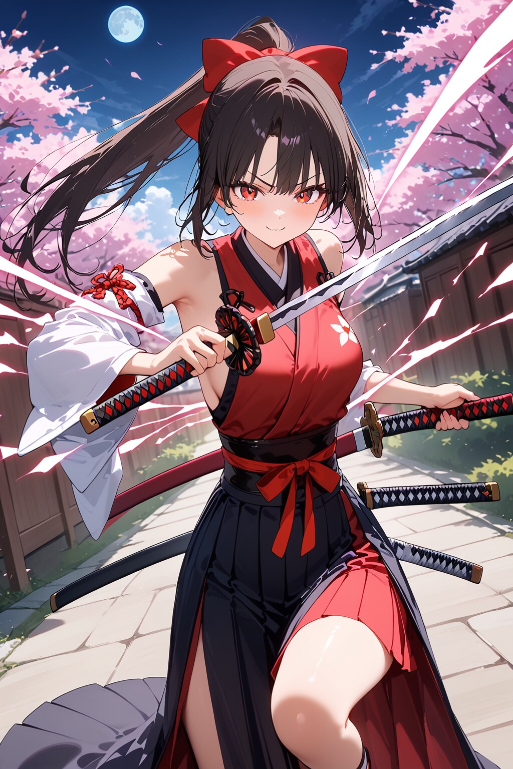 Blades Dancing in the Moonlight(HALO版) | の人気AIイラスト・グラビア