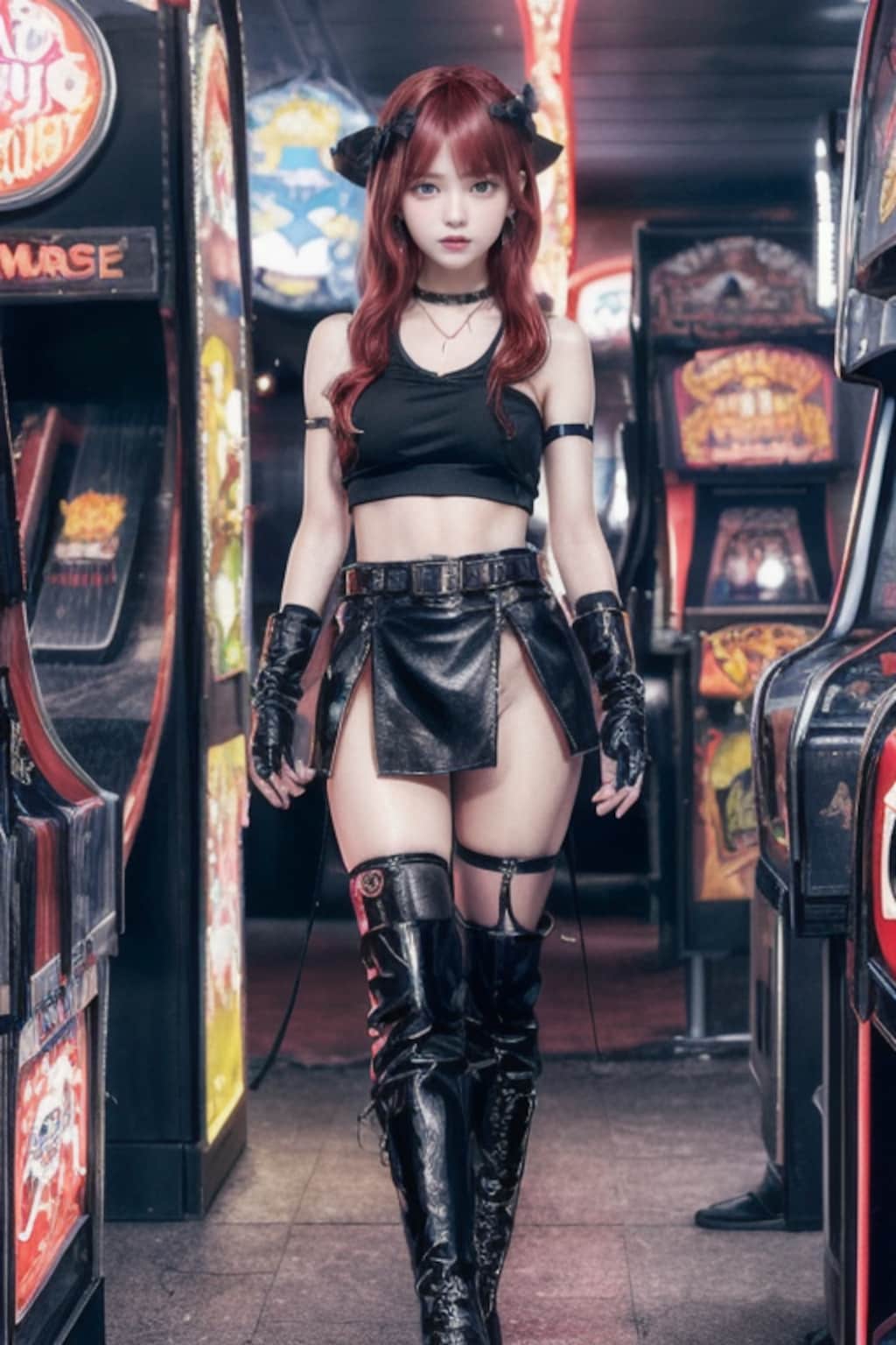 ゲーセンのバッドガール