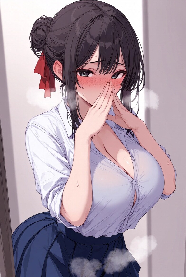 そんなに見つめられたら…私、溶けちゃいます…♡
