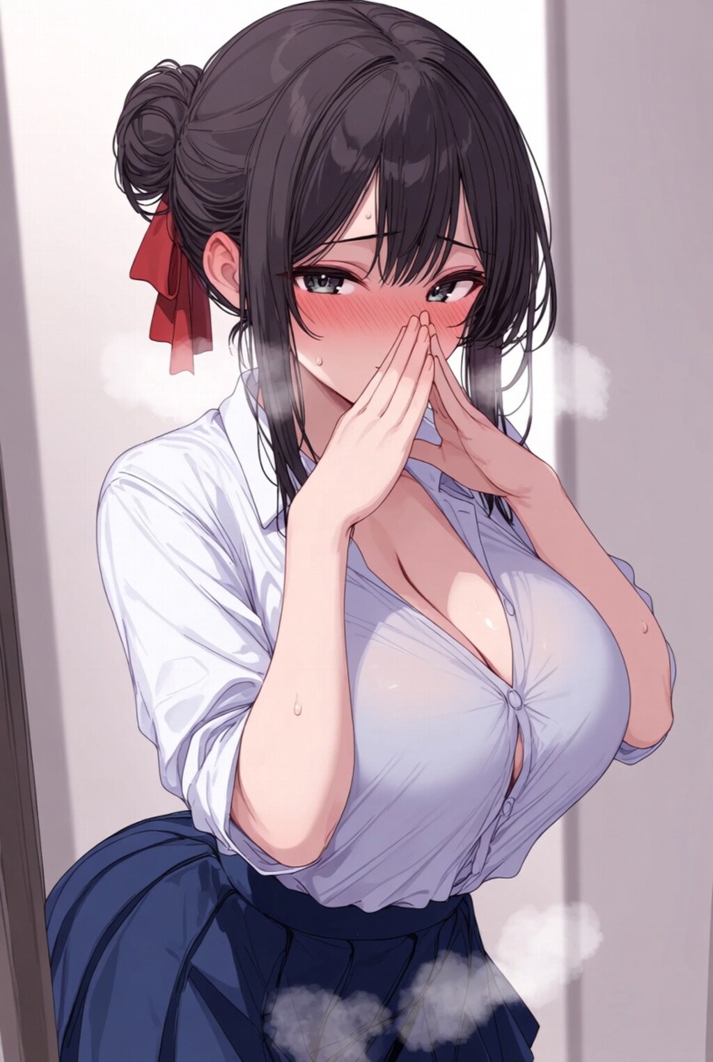 そんなに見つめられたら…私、溶けちゃいます…♡