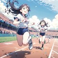 徒競走 2枚目