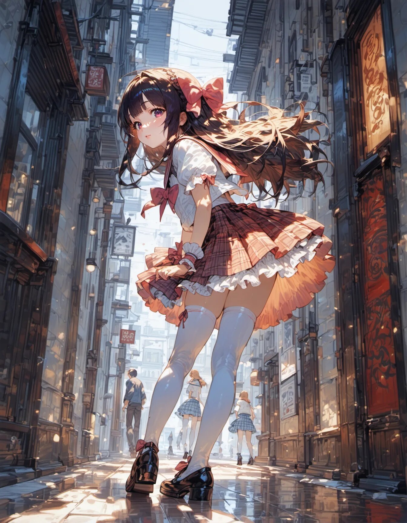 After the Rain, She Turned | の人気AIイラスト・グラビア