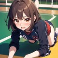 四つん這いバレー部員 6枚目