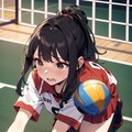 四つん這いバレー部員 12枚目