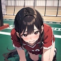 四つん這いバレー部員 11枚目