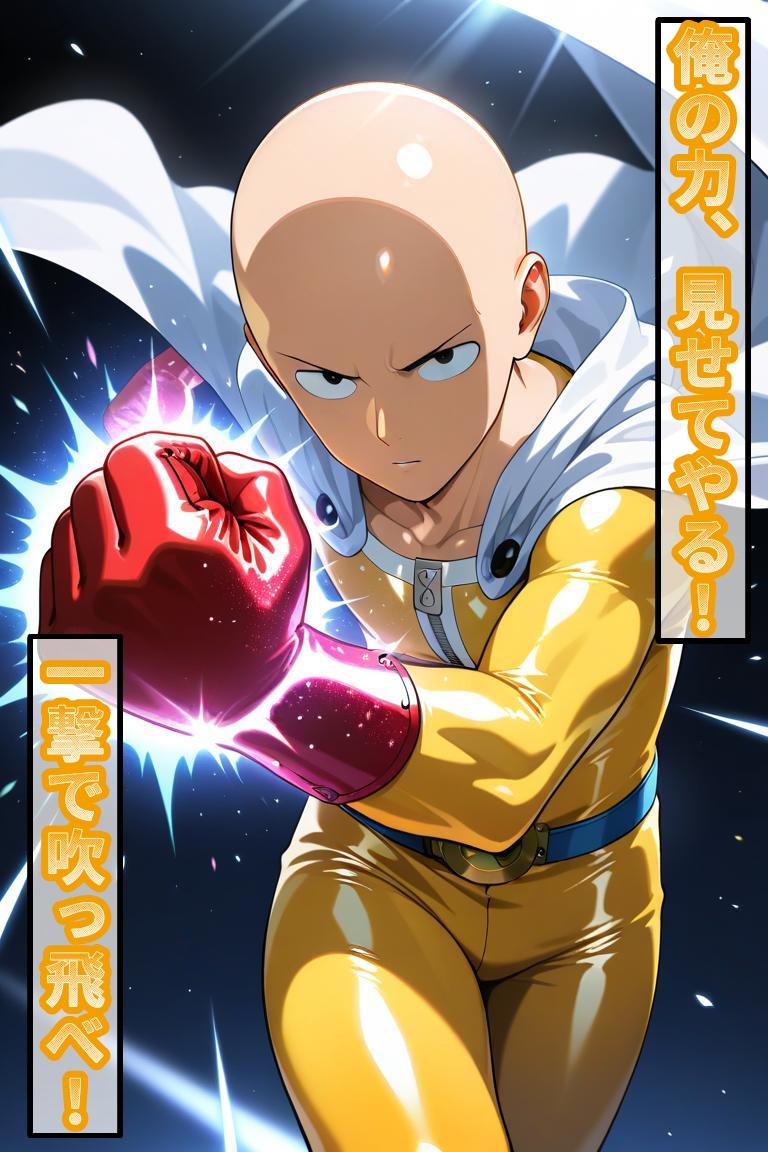 ワンパンマン　サイタマ | の人気AIイラスト・グラビア