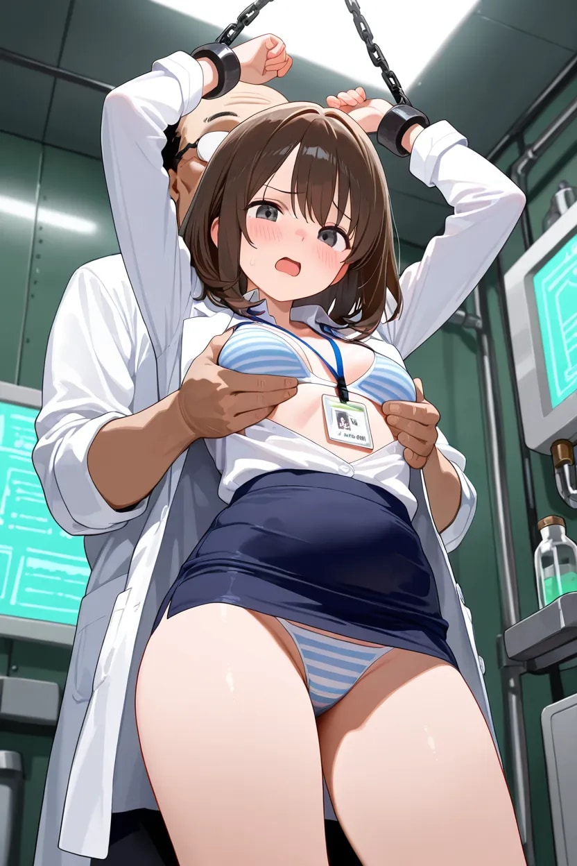 拘束して1枚ずつ剥く3コマ