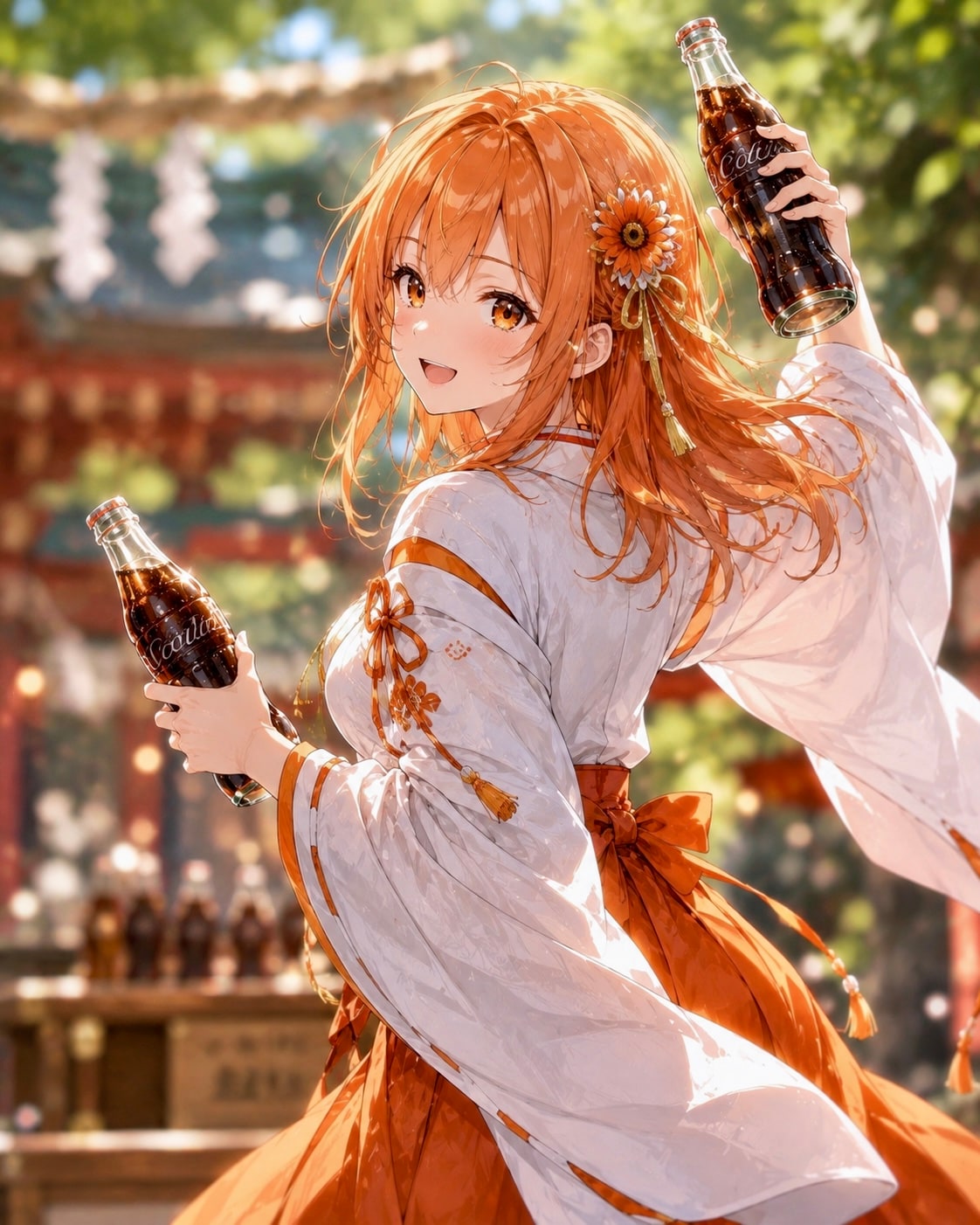 奉納コーラの舞