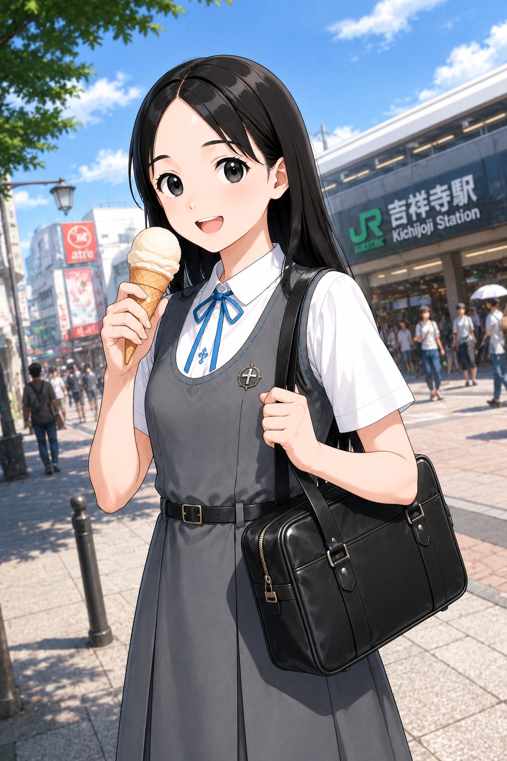 架空制服女子１　美波ちゃん
