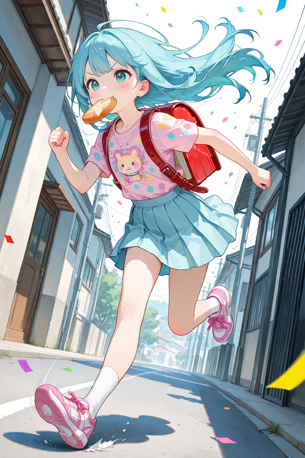 パン食い少女