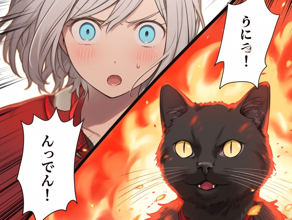 🐈‍⬛ﾆｬｰﾝ!