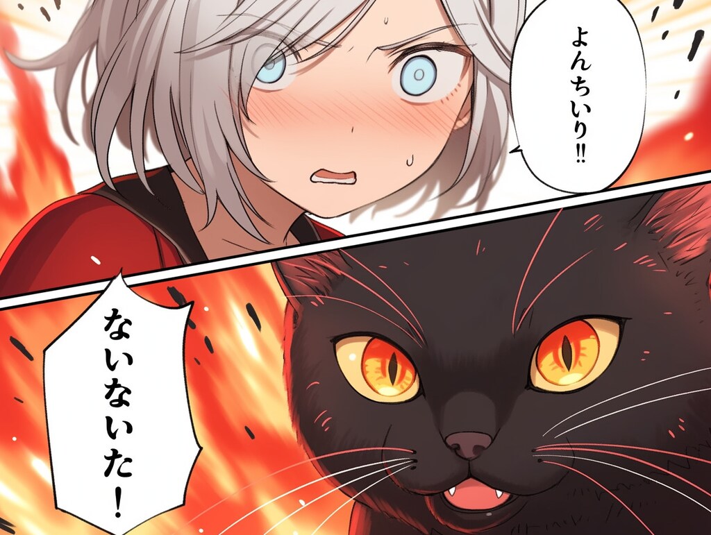 🐈‍⬛ﾆｬｰﾝ!