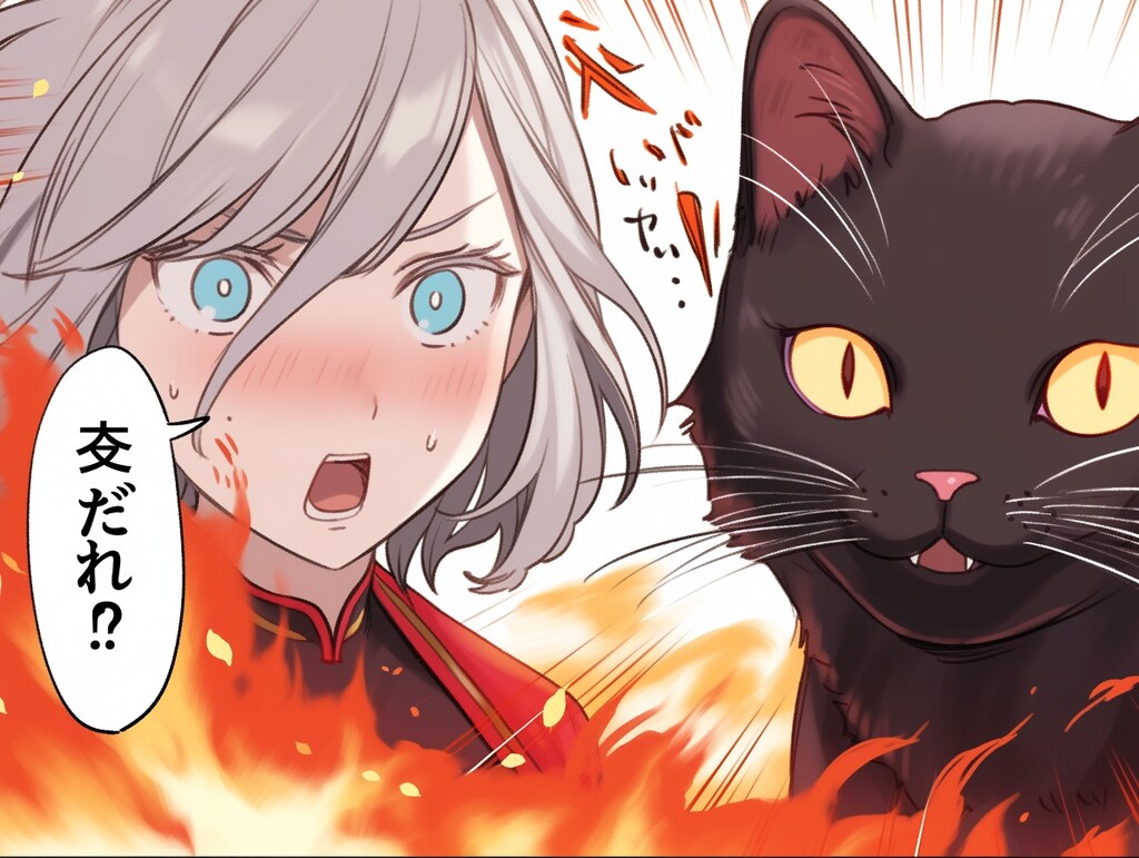 🐈‍⬛ﾆｬｰﾝ!