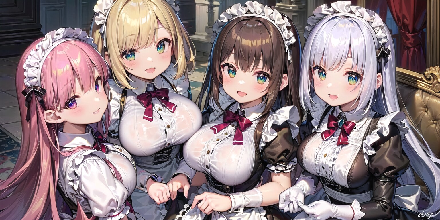 うちの可愛いメイドさん達