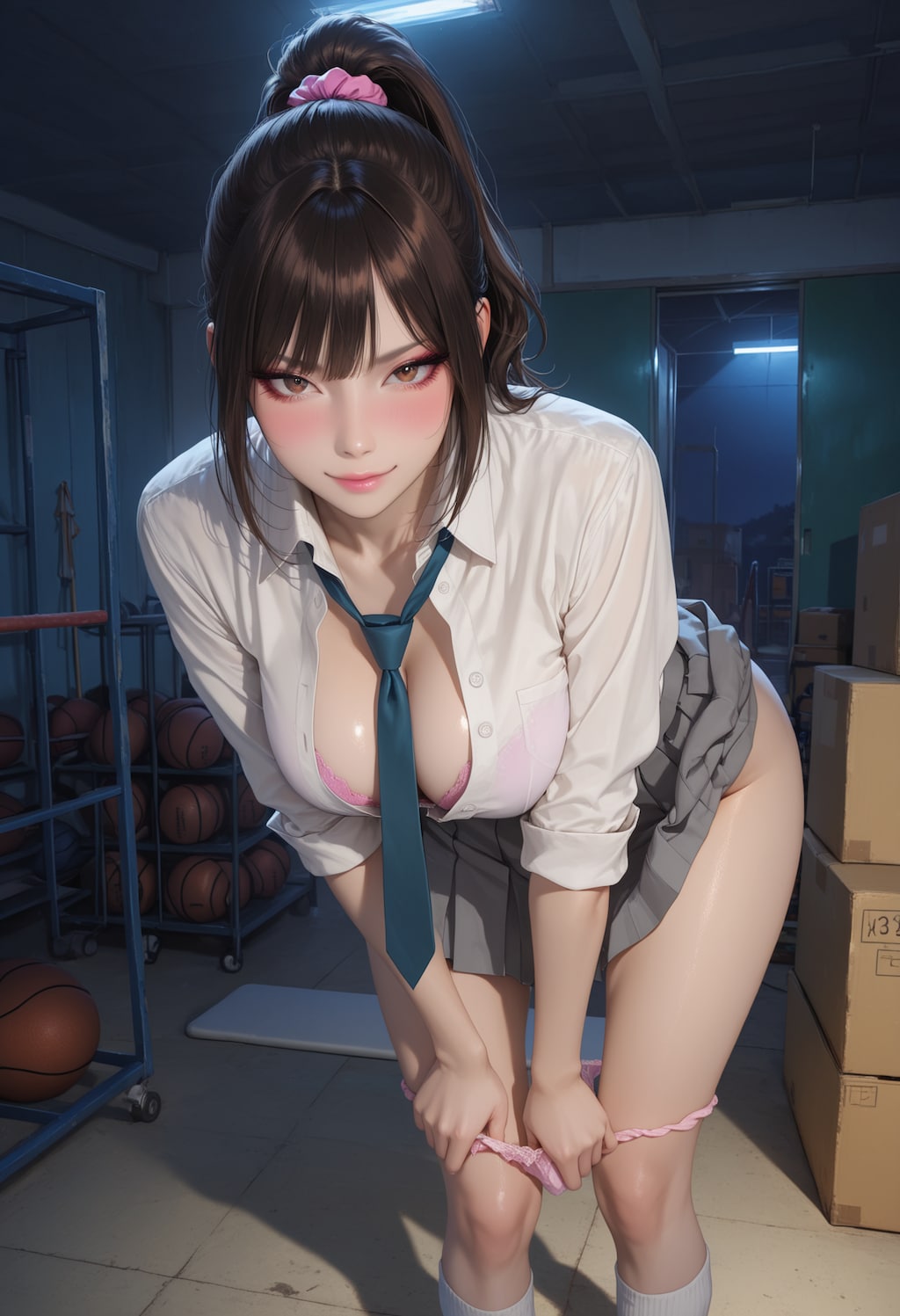 生パンツ販売ギャル