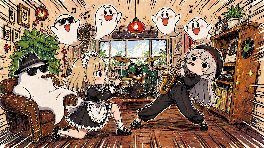 🎷(◉□◉ )🎺(◉□◉ ) ﾃｰｰﾃｰﾚﾚｯﾃｰﾃｰｰ!!
