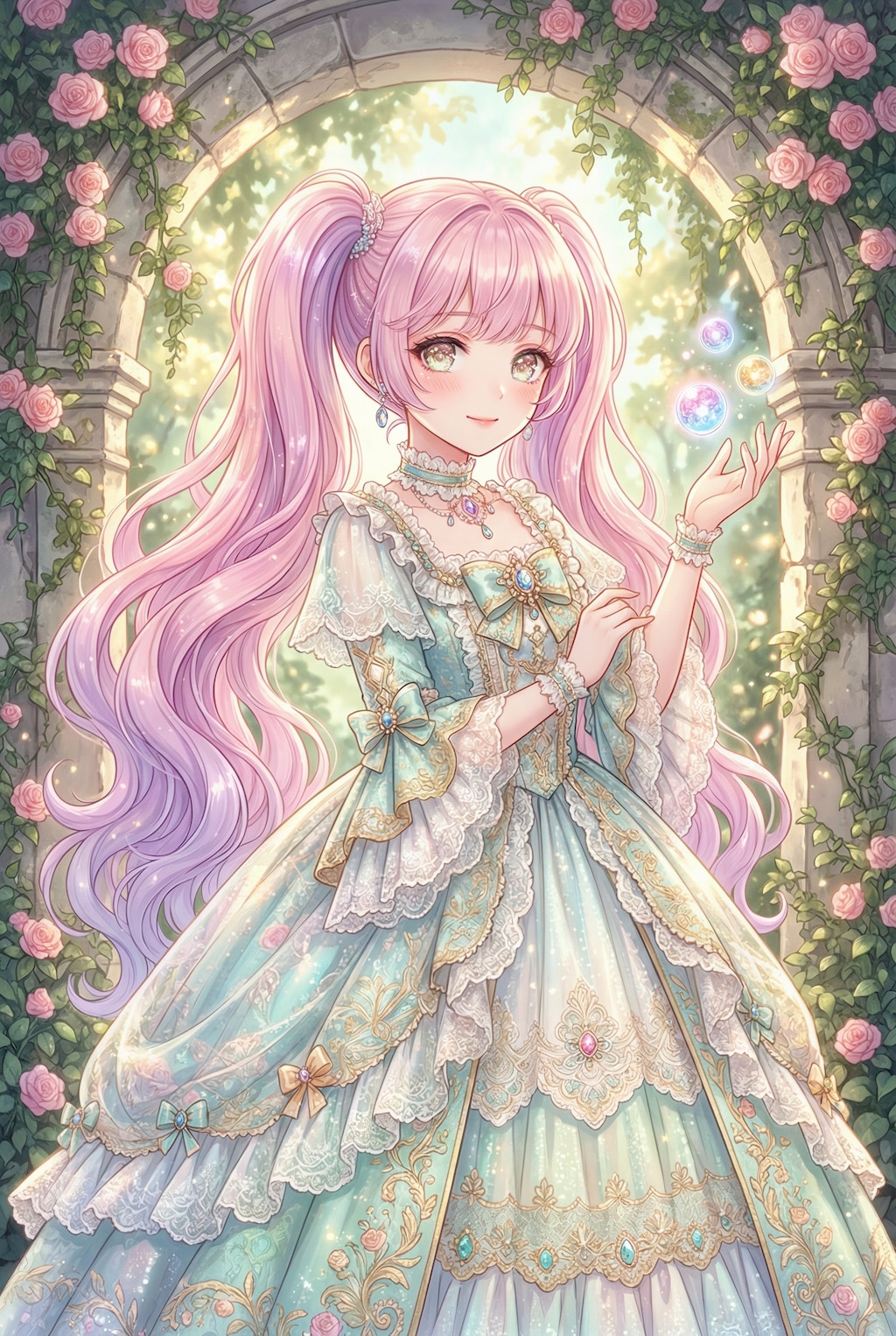 幻想薔薇の蒼碧姫