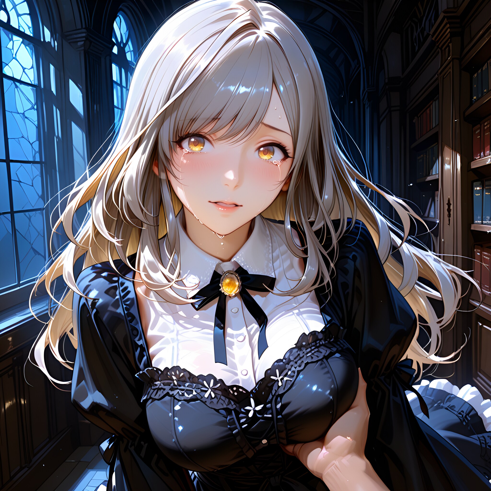 朝比奈月愛（AsahinaKagura）あの・・・ご主人様・・・わたしのおっぱい触る必要ってあるんですか？