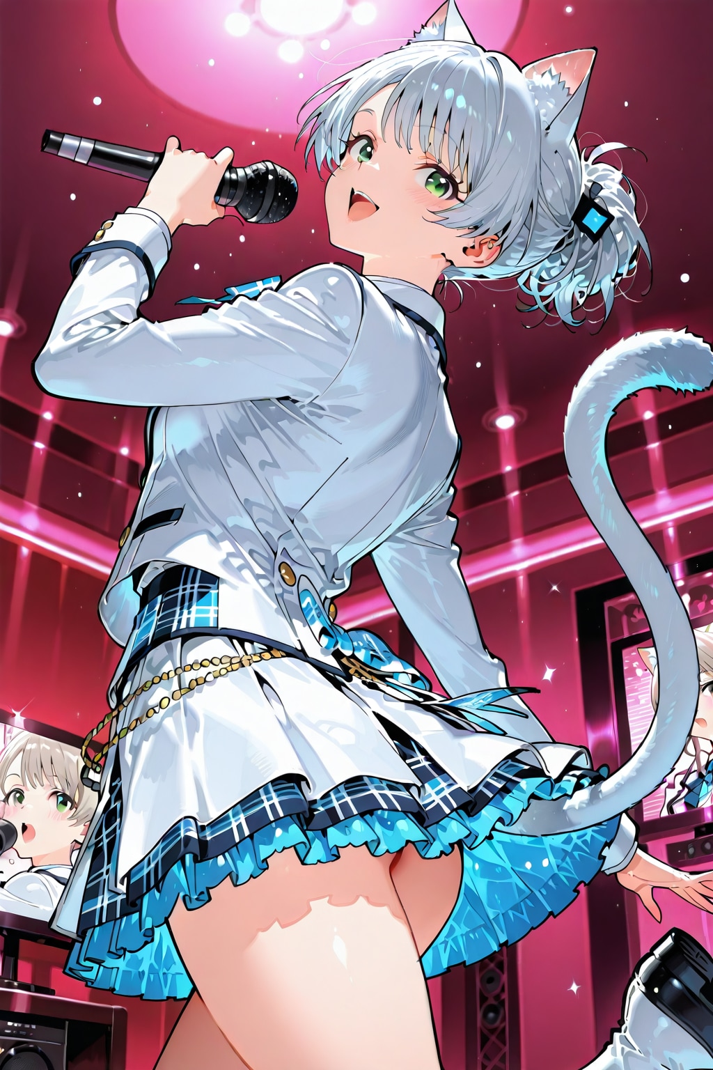 カラオケデート続行中！ | の人気AIイラスト・グラビア