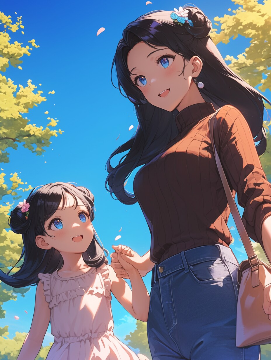 母と娘351