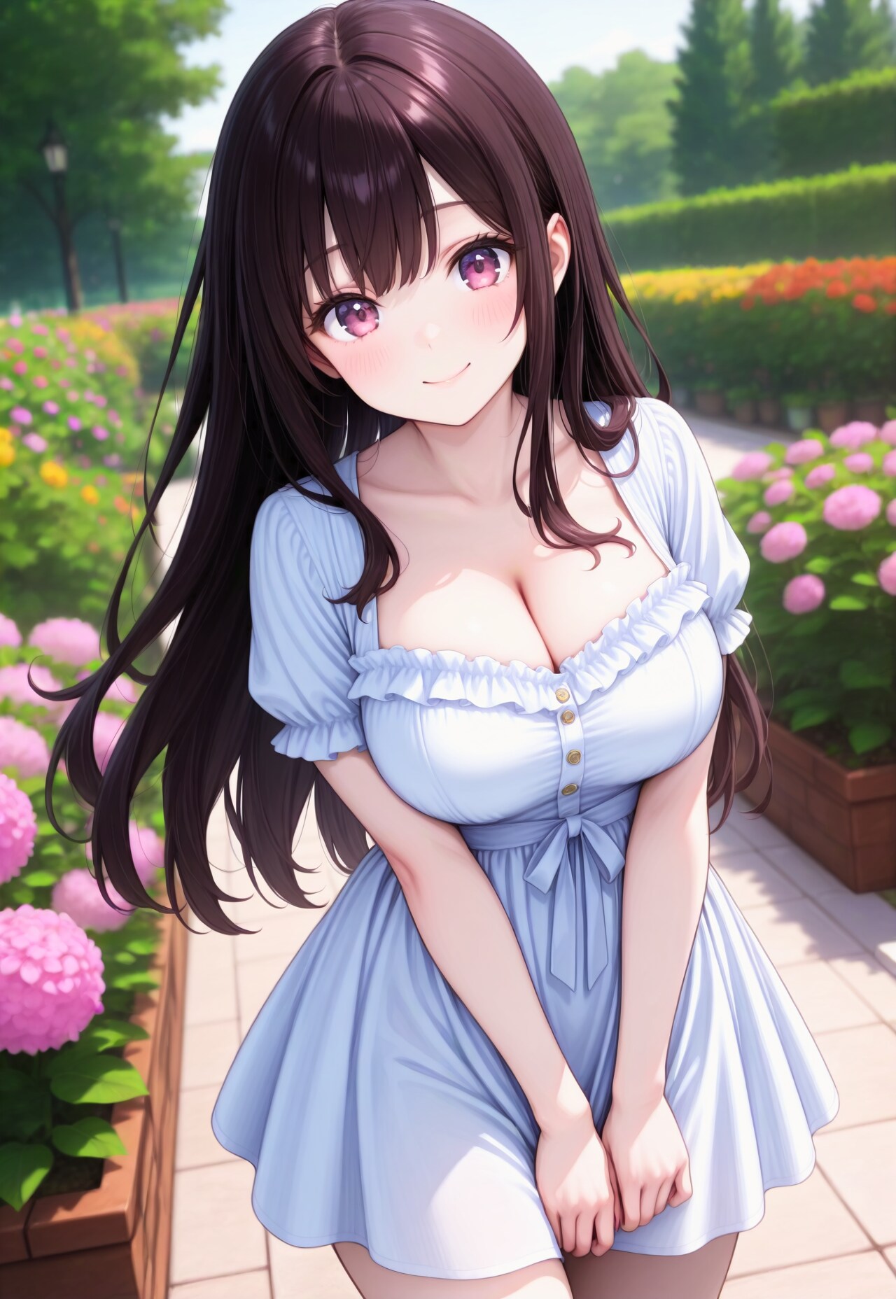 386（水色のワンピ）
